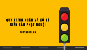 biên bản phạt nguội
