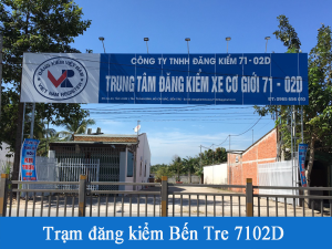 trạm đăng kiểm Bến Tre 7102D