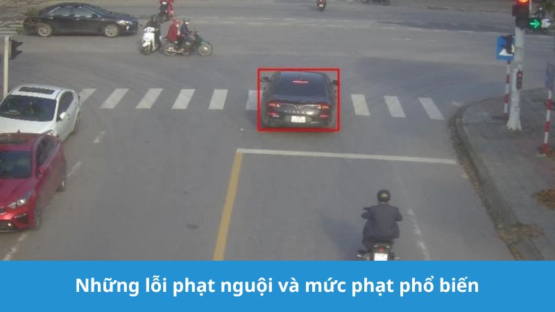 lỗi phạt nguội Buôn Ma Thuột và mức phạt