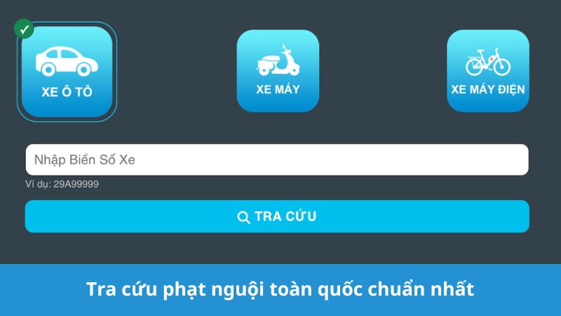 Kiểm tra phạt nguội Hậu Giang