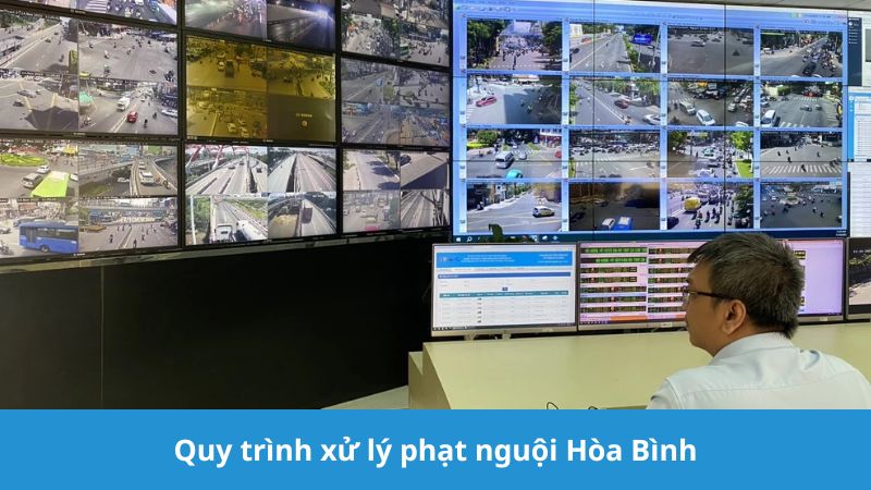 Quy trình xử phạt nguội Hòa Bình