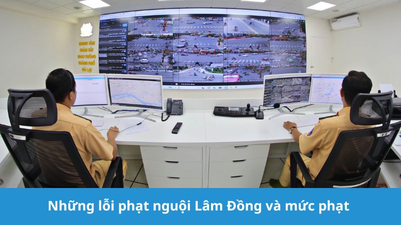 Những lỗi phạt nguội Lâm Đồng và mức phạt