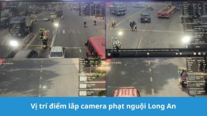 điểm lắp camera phạt nguội Long An