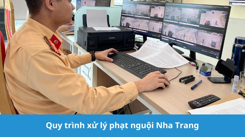 Quy trình xử lý phạt nguội Nha Trang