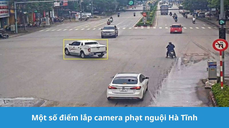 Một số điểm lắp camera phạt nguội Hà Tĩnh