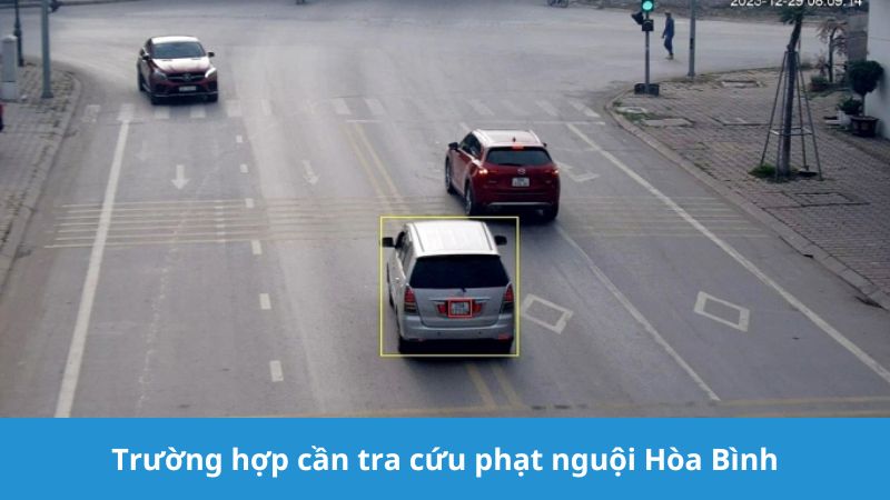 trường hợp cần tra cứu phạt nguội Hòa Bình