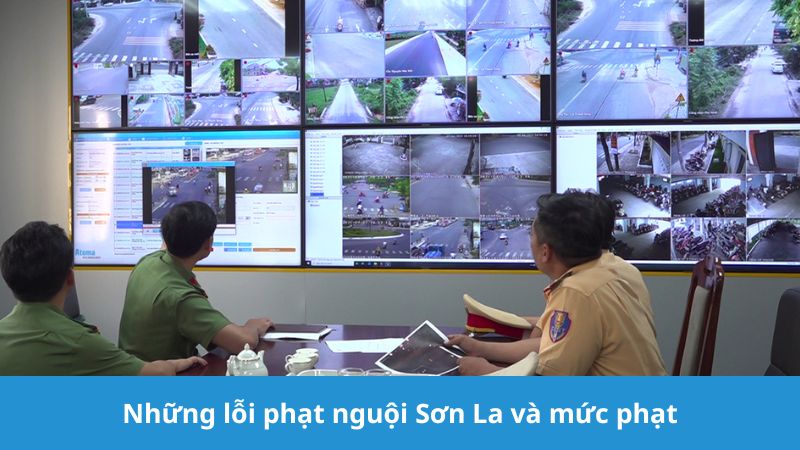 lỗi phạt nguội Sơn La và mức phạt