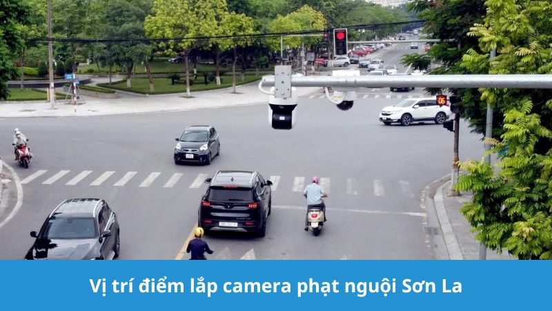 Vị trí điểm lắp camera phạt nguội Sơn La