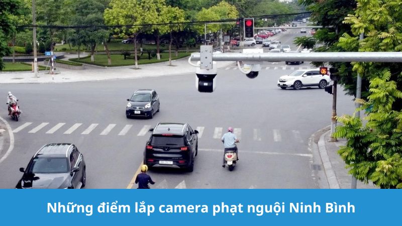 điểm lắp camera phạt nguội Ninh Bình