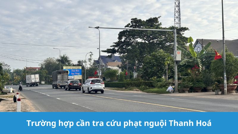 Trường hợp cần tra cứu phạt nguội Thanh Hoá