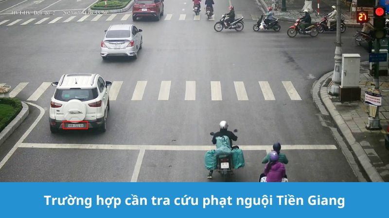 Trường hợp cần tra cứu phạt nguội Tiền Giang