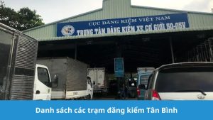 danh sách các trạm đăng kiểm Tân Bình