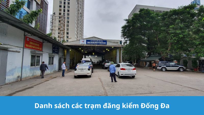 danh sách các trạm đăng kiểm Đống Đa